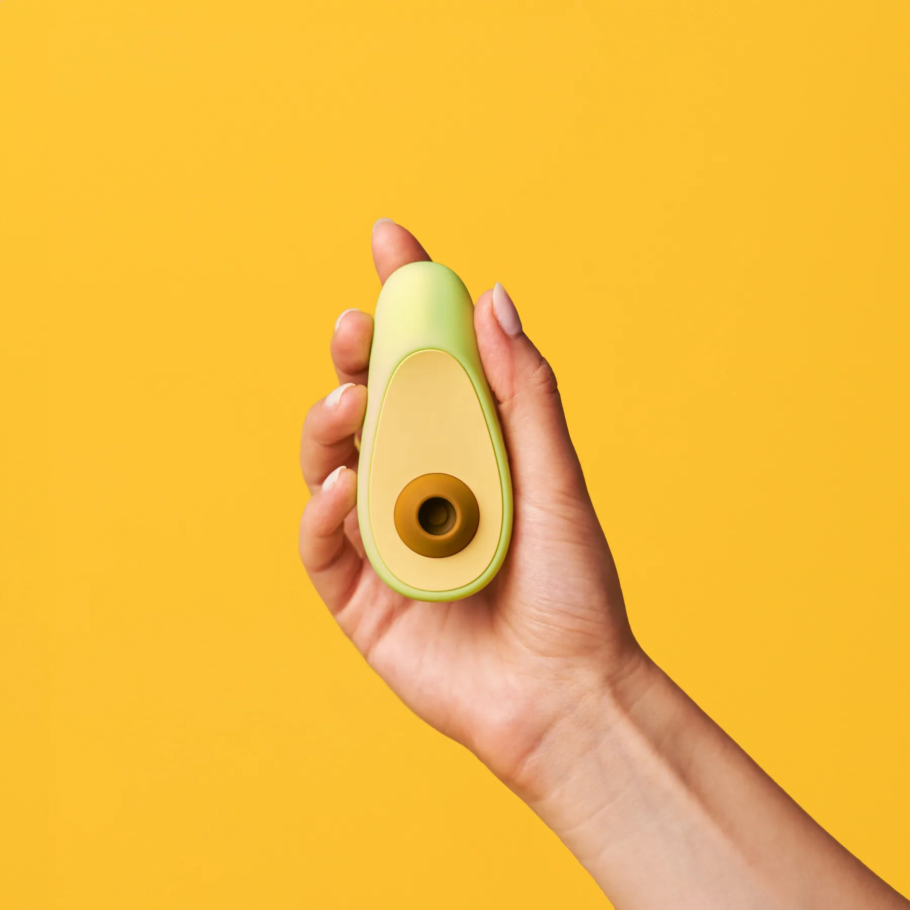 Avocado toy — detail and texture